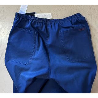Gucci Men’s Military Cotton Drawstring Pants Blue 36 US/52 Eu New $1150