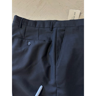 Burberry Men Wool/Mohair Dress Pants Black 36 US/52 Eu New