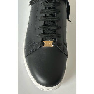 Versace Medusa Men's Black Leather Sneakers 9.5 US (42.5 Euro) 1016936 NIB