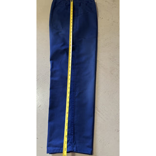 Gucci Men’s Military Cotton Drawstring Pants Blue 34 US/50 Eu New $1150