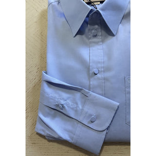 Gucci Men’s Boxy Dress Shirt Sky Blue 39/15.5 Italy 703396 NWT $850