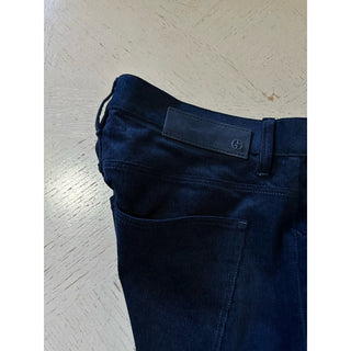 New Giorgio Armani Men’s Corduroy Pants Jeans Navy Size 31 Made In Italy