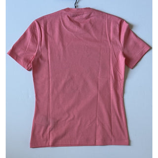 Versace Medusa Rhinestone Pink Cotton Jersey T-Shirt 4(40) 1010069 NWT $750
