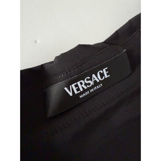 Versace Medusa Chains Short Sleeve Shirt Black 54 Eu (2XL) 1018843 IT NWT $1475