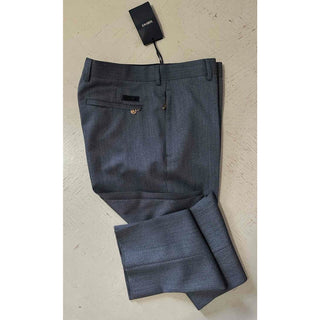 Versace Men's Gray Wool Pants 36 US (52 Euro) Made in Italy 1017645 NWT $1350