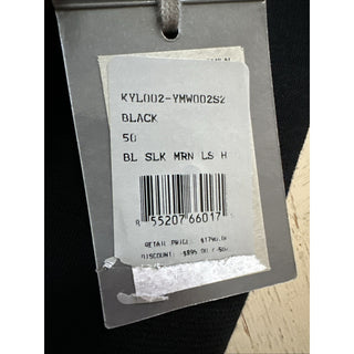 NWT $1790 TOM FORD Men’s Wool/Silk Crewneck Sweater Black Size 50 Eu/M Italy