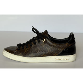 Louis Vuitton Women’s Monogram Frontrow Brown Sneakers Size 8.5 US (38.5 Eu) IT