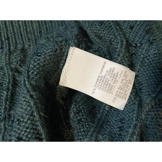 New $3795 Brunello Cucinelli Women Embellished Cashmere-Blend Sweater Green M