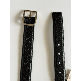 Gucci Men’s Microguccissima Soft Leather Belt Black 115/46 510309 Italy NWT