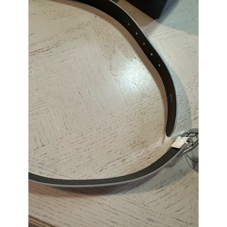 New $790 TOM FORD Mens Leather Belt White 110/44 Italy