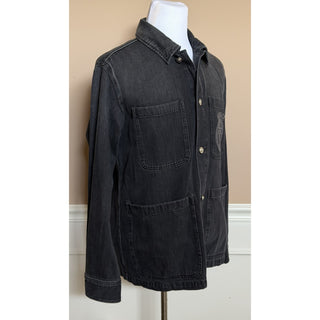 Versace Medusa Men’s Denim Stone Gray Jacket 40 US (50 Euro) 1014413 NWT $1750
