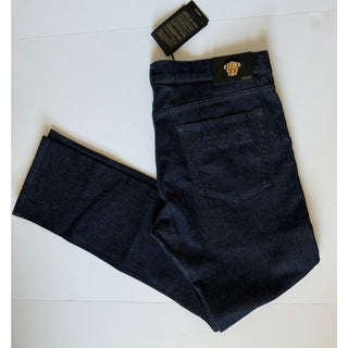 Versace Medusa Dark Blue Denim Jeans Men 38 US 1011841 1A13334 NWT $775