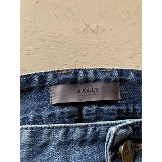 New $550 Bally Women's Jeans Pants Blue 8 US ( 40 Eu ) Italy