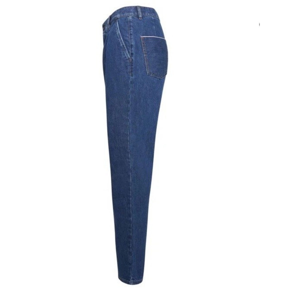 NWT KNT BY Kiton Men Cotton Five-Pocket Jeans Pants Blue 36/52
