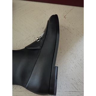 NIB Gucci Women Jordaan knee-high boots Black Size 6 US/36 Eu 827860
