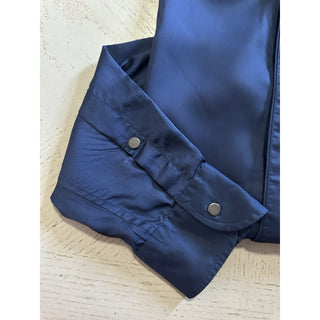 Giorgio Armani Men Dress Shirt Navy Size 40/15 3/4 New $1295 Italy
