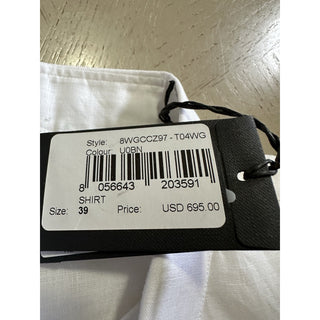 Giorgio Armani Men 100% Linen Shirt White Size 39/15.5 New $695 Italy