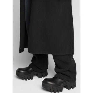 NIB $995 Balenciaga Women Bulldozer Calfskin Low-Cut Mini Booties Black 6/36 Eu