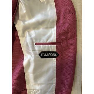 NWT $5890 TOM FORD Men Shelton Sport Coat Jacket Blazer Rose Pink 40R US/50R Eu