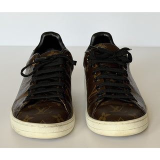 Louis Vuitton Women’s Monogram Frontrow Brown Sneakers Size 8.5 US (38.5 Eu) IT