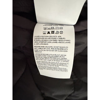 Versace Reversible Barocco Palm Quilted Jacket Black Gold 50 Euro 1022974 NWT