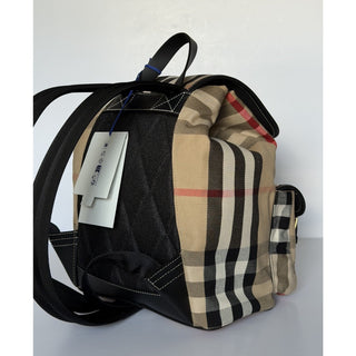 Burberry Medium Enfield Check Archive Beige IP Check Backpack 8109273 NWT $1595