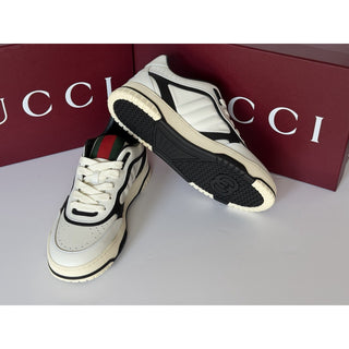 Gucci Women’s Re-Web Sneakers White/Black 9 US (39 Euro) 807059 NIB