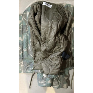 New $3390 Saint Laurent PARKA CAPUCHE CAMOUFLAGE MILI. Jacket Coat 42 US/52 Eu