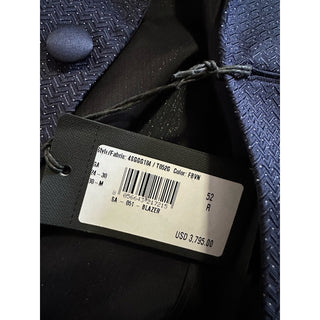 NWT $3795 Giorgio Armani Men Tuxedo Jacket Blazer Blue 42 US/52 Eu Italy