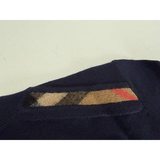 Burberry Lea 100% Wool Navy Sweater XL 8091167 NWT $830