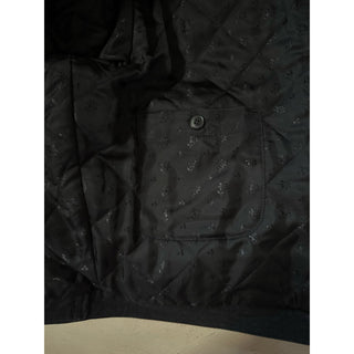New $5200 Gucci Men Denim Jacket Coat Black 38 US/48 Eu 725588