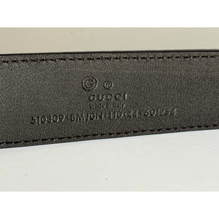 Gucci Men’s Microguccissima Soft Leather Belt Brown 110/44 510309 Italy NWT