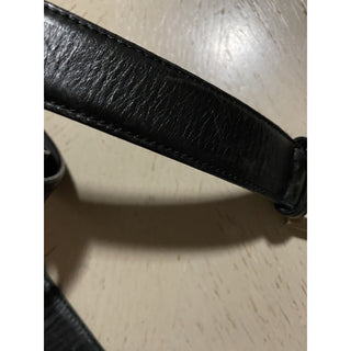 Ralph Lauren Mens Genuine Leather Belt Black 36/90 Italy