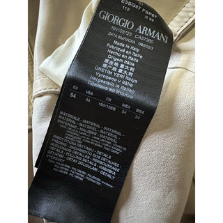 NWT $6500 Giorgio Armani Men’s Suede Jacket Blazer taupe-beige 44 US/54 Eu Italy