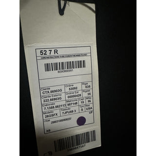 NWT $4880 Gucci Men’s Tuxedo Suit Black Size 42R US/52R Eu Italy