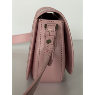 Versace La Greca Leather Light Pink Medium Shoulder Bag 1023417 Italy NWT $2775