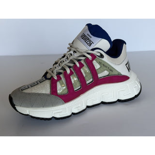 Versace Women’s Trigreca Barocco Sneakers White 9 US (39 Euro) Italy 1004182 NIB
