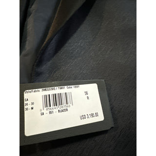 Giorgio Armani Men Tuxedo Sport Coat Blazer Navy/Black 46R US/56R Eu NWT $3195