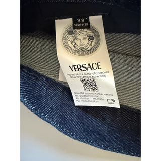 Versace Medusa Dark Blue Denim Jeans Men 38 US 1011841 1A13334 NWT $775