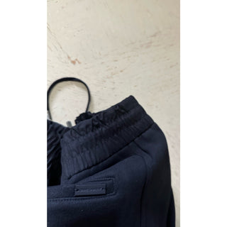 NWT $990 Saint Laurent Men Drawstring Short Pants Black Size M