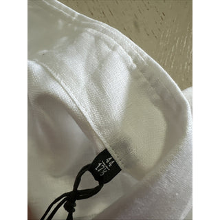 Giorgio Armani Men 100% Linen Shirt White Size 44/17.5 New $695 Italy