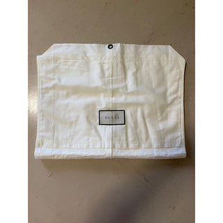 Brand New Gucci Garment Suit, Any Clothing Unisex White Bag