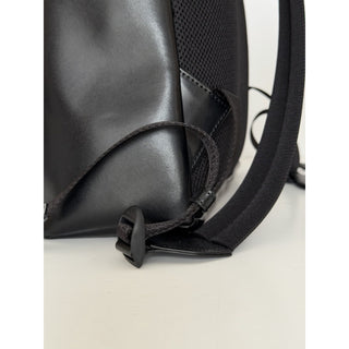 Versace Greca Embossed Leather Black Backpack Made in Italy 1020735NWT $1925