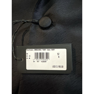 Giorgio Armani Men Tuxedo Sport Coat Blazer Navy/Black 42R US/52R Eu NWT $3195