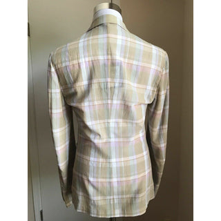 Ermenegildo Zegna Couture Sport Coat Blazer Multi-Color 42 US ( 52 Eu) New $2795