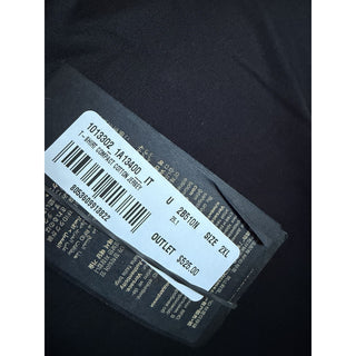Versace Men’s Logo Compact Cotton Jersey T-Shirt Black 2XL 1013302 IT NWT $750