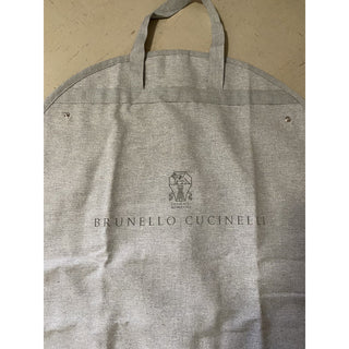 Brand New Brunello Cucinelli Garment (Suit) Bag Gray
