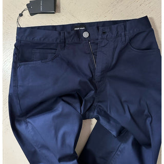 New Giorgio Armani Men’s Pants Jeans Navy Size 31 US Made In Italy