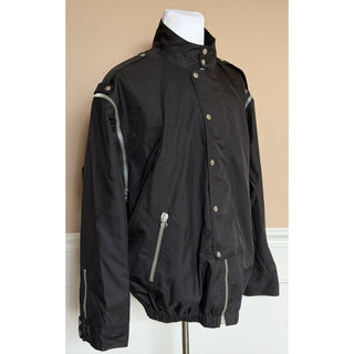 Gucci Metamorfosi Convertible Detachable Sleeve Jacket Black 44 US (54) 714759