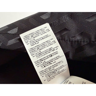 Versace Medusa Blouson Cotton Twill and Techno Black Jacket 42 US 1019187 NWT
